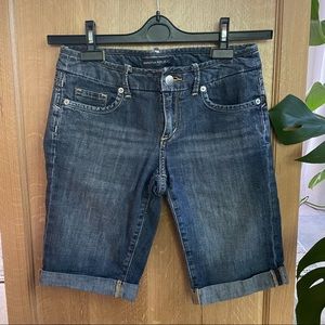 🩳 2/$6** shorts Banana Republic jeans shorts size 26 or 2 cotton spandex stretch